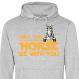 May the Horse be with you - Personalisierbarer Hoodie (Unisex)