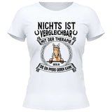 Pferde Therapie - Personalisierbares T-Shirt