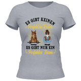 Perfektes Reiter Team - Personalisierbares T-Shirt
