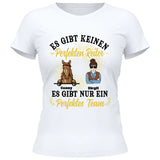 Perfektes Reiter Team - Personalisierbares T-Shirt