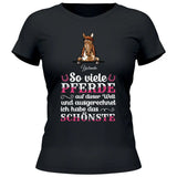 Das schönste Pferd - Personalisierbares T-Shirt
