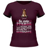 Das schönste Pferd - Personalisierbares T-Shirt