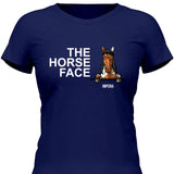 The Horse Face - Personalisierbares T-Shirt