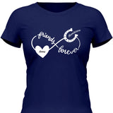 Friends Forever - Personalisierbares T-Shirt