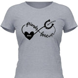 Friends Forever - Personalisierbares T-Shirt