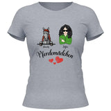 Pferdemädchen - Personalisierbares T-Shirt