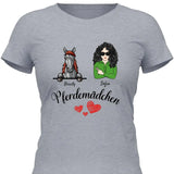 Pferdemädchen - Personalisierbares T-Shirt
