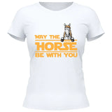 May the Horse be with you - Personalisierbares T-Shirt