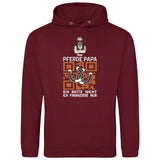Pferde Papa, ich finanziere nur - Personalisierbarer Hoodie (Unisex)