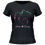 Pferde Liebe - Personalisierbares T-Shirt