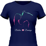 Pferde Liebe - Personalisierbares T-Shirt