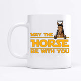 The Force Horse - Personalisierbare Tasse