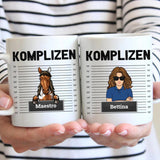Komplizen - Personalisierbare Tasse