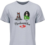 Pferdemädchen - Personalisierbares T-Shirt