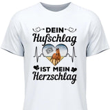 Eigenes Foto Herz - Personalisierbares T-Shirt