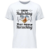 Eigenes Foto Herz - Personalisierbares T-Shirt