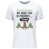 We wish you a merry wiiiiiehr - Personalisierbares T-Shirt