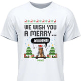 We wish you a merry wiiiiiehr - Personalisierbares T-Shirt