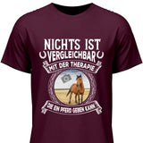 Pferde Therapie eigenes Foto - Personalisierbares T-Shirt