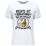 Pferde Therapie eigenes Foto - Personalisierbares T-Shirt