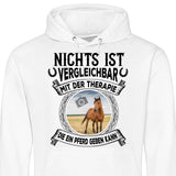 Pferde Therapie eigenes Foto - Personalisierbarer Hoodie (Unisex)