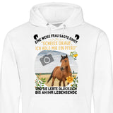 Weise Frau eigenes Foto - Personalisierbarer Hoodie (Unisex)