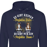 Perfektes Reiter Team - Personalisierbarer Hoodie (Unisex)