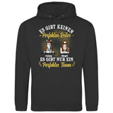 Perfektes Reiter Team - Personalisierbarer Hoodie (Unisex)