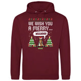 We wish you a merry wiiiiiehr - Personalisierbarer Hoodie (Unisex)