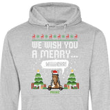 We wish you a merry wiiiiiehr - Personalisierbarer Hoodie (Unisex)