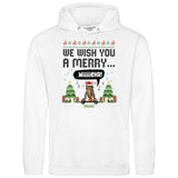 We wish you a merry wiiiiiehr - Personalisierbarer Hoodie (Unisex)