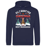 All I want for Christmas - Personalisierbarer Hoodie (Unisex)