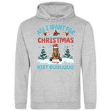 All I want for Christmas - Personalisierbarer Hoodie (Unisex)