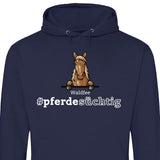 Pferdesüchtig - Personalisierbarer Hoodie (Unisex)