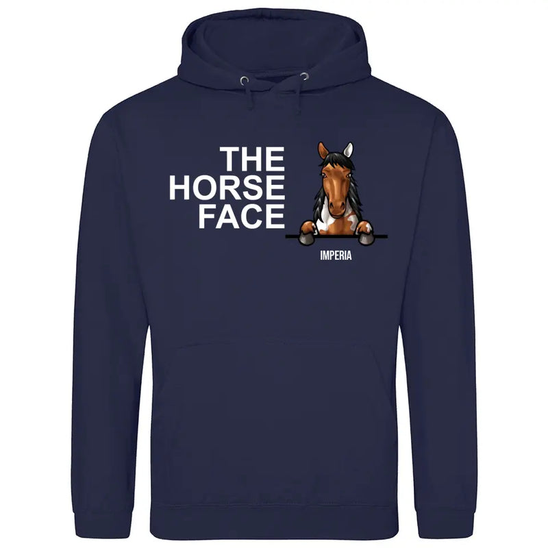 The Horse Face - Personalisierbarer Hoodie (Unisex)