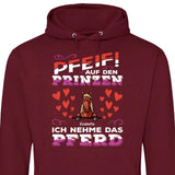 Pfeif auf den Prinzen - Personalisierbarer Hoodie (Unisex)