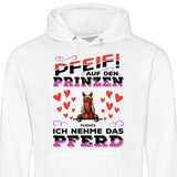 Pfeif auf den Prinzen - Personalisierbarer Hoodie (Unisex)