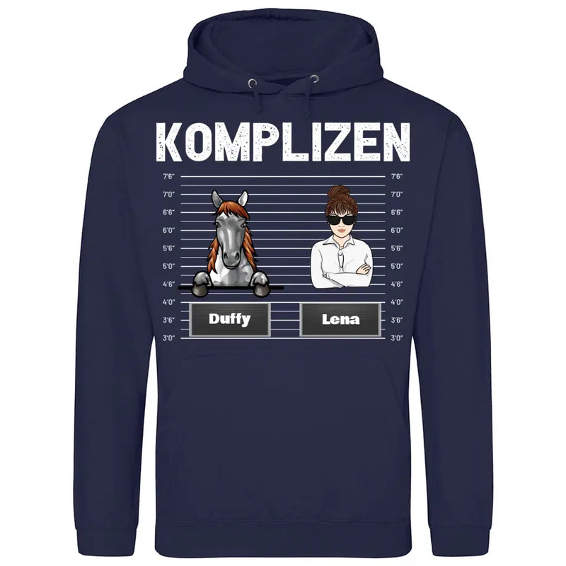 Komplizen - Personalisierbarer Hoodie (Unisex)