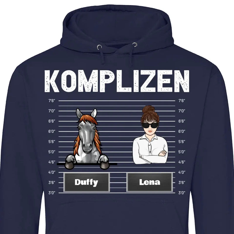 Komplizen - Personalisierbarer Hoodie (Unisex)