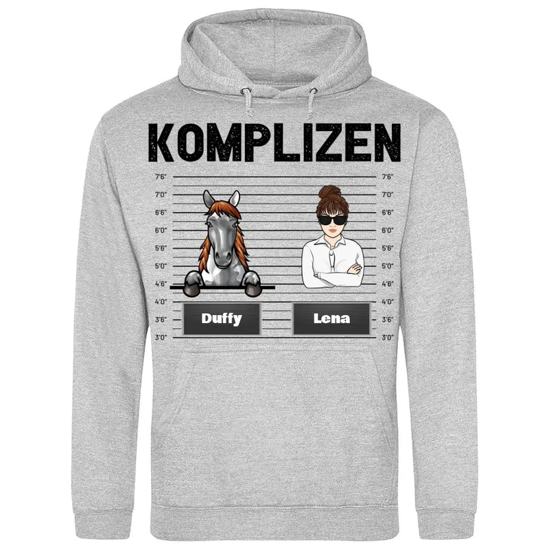 Komplizen - Personalisierbarer Hoodie (Unisex)