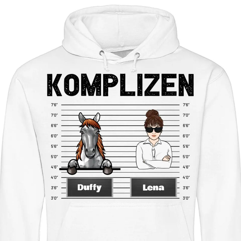 Komplizen - Personalisierbarer Hoodie (Unisex)