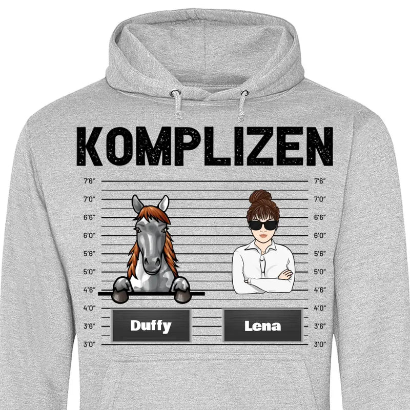 Komplizen - Personalisierbarer Hoodie (Unisex)