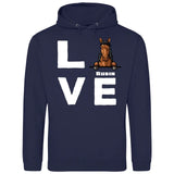 Love - Personalisierbarer Hoodie (Unisex)