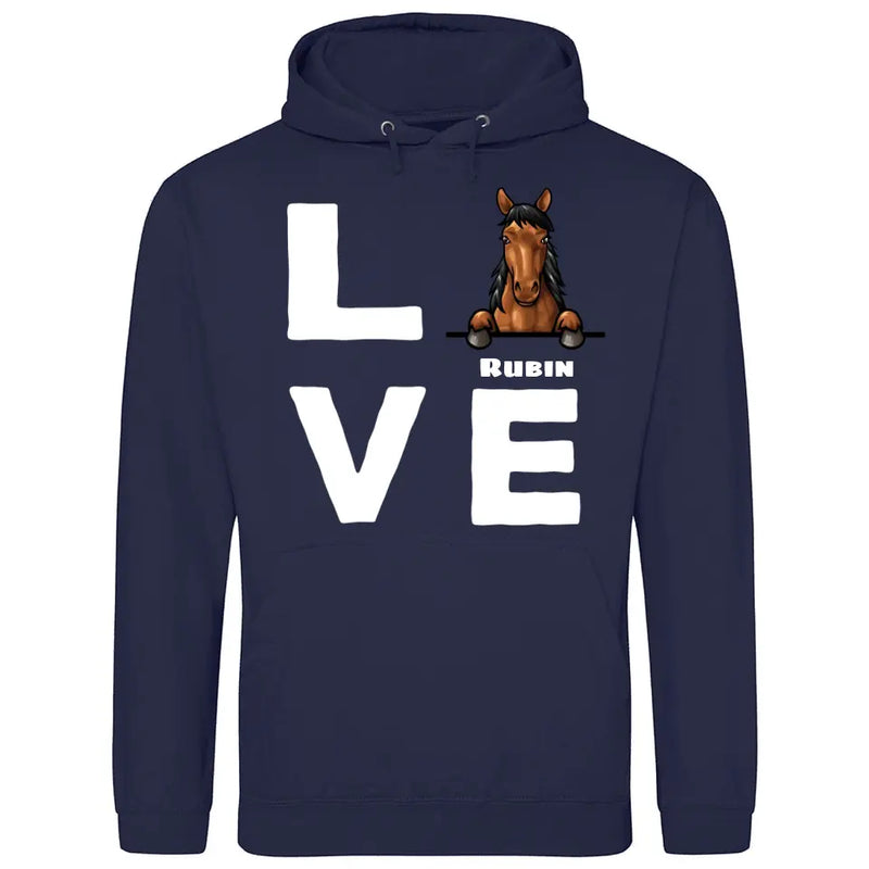 Love - Personalisierbarer Hoodie (Unisex)