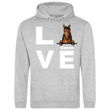 Love - Personalisierbarer Hoodie (Unisex)