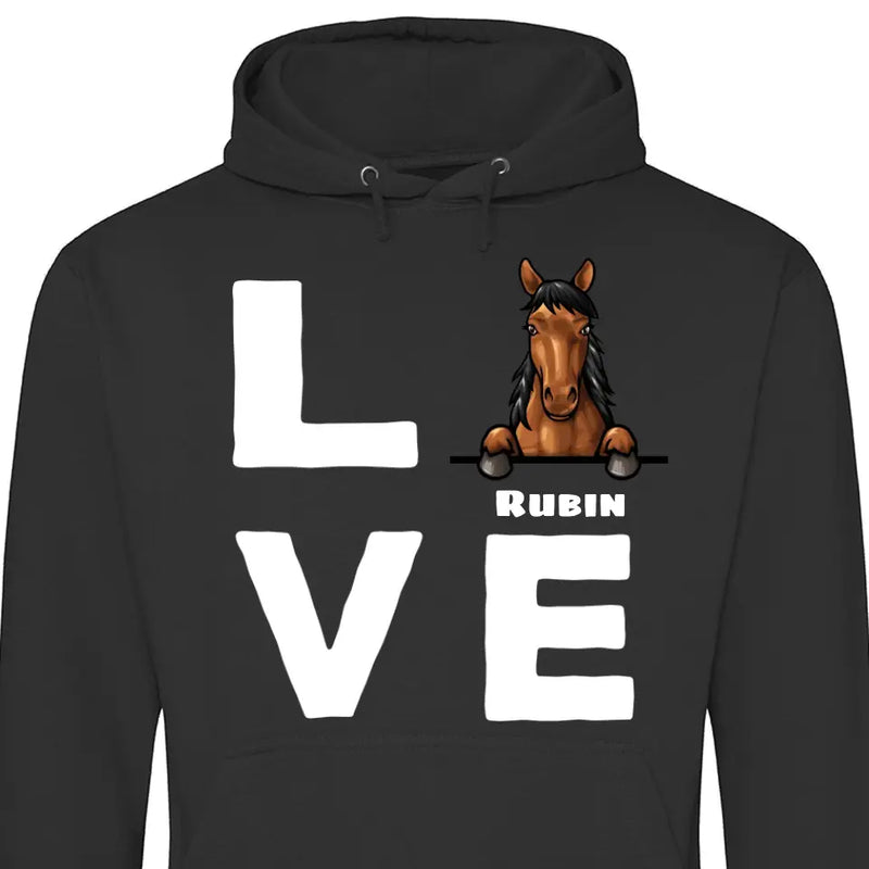 Love - Personalisierbarer Hoodie (Unisex)