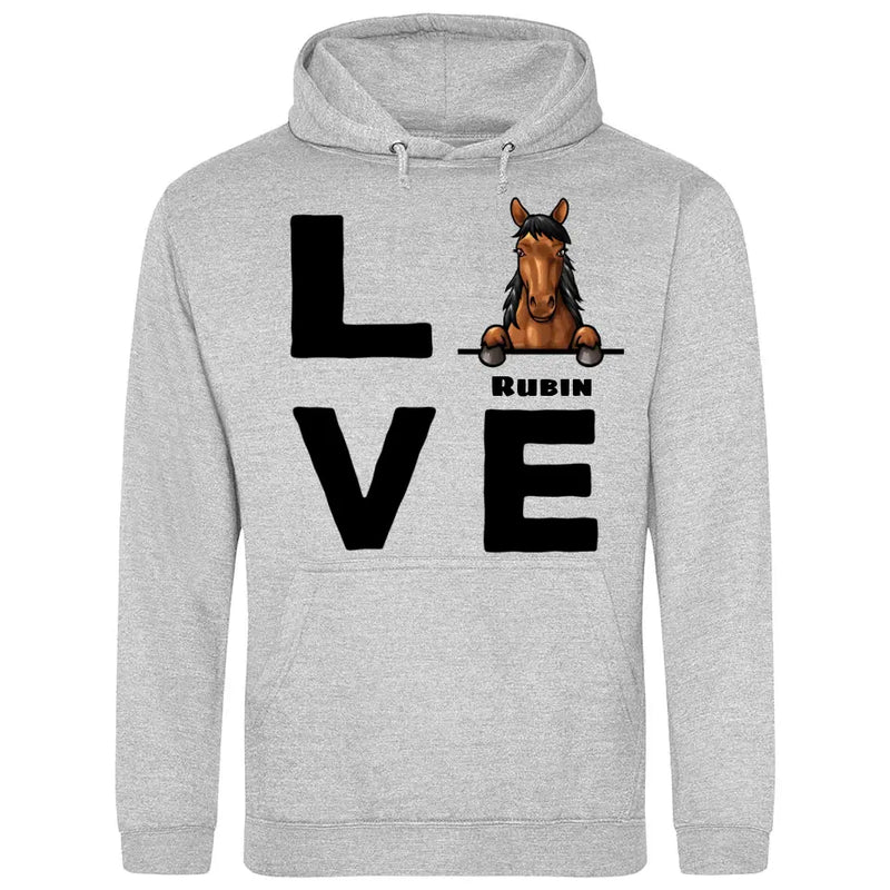 Love - Personalisierbarer Hoodie (Unisex)