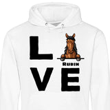 Love - Personalisierbarer Hoodie (Unisex)