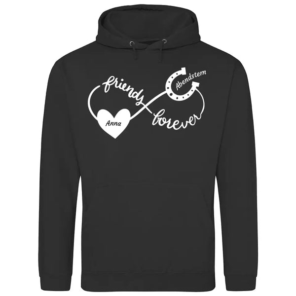 Friends Forever - Personalisierbarer Hoodie (Unisex)