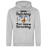 Eigenes Foto Herz - Personalisierbarer Hoodie (Unisex)